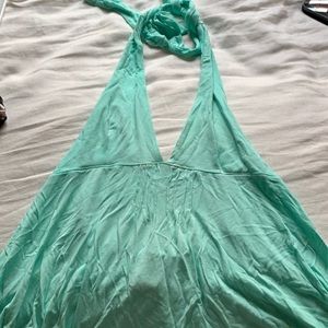 Teal Halter Top- Free People